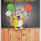 "ONNEA! Kahden pallon verran.."-KULKEMATON POSTIKORTTI - pikkukuva 1