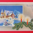 Vanha joulukortti kulk. 1945 - pikkukuva 1