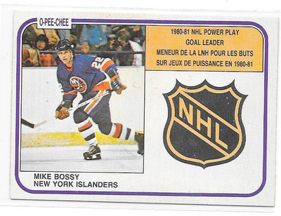 1981-82 OPC #386 Mike Bossy New York Islanders