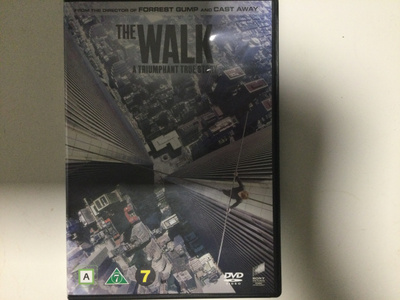 THE WALK (2015).  DVD.    mm..joseph gordon-levitt