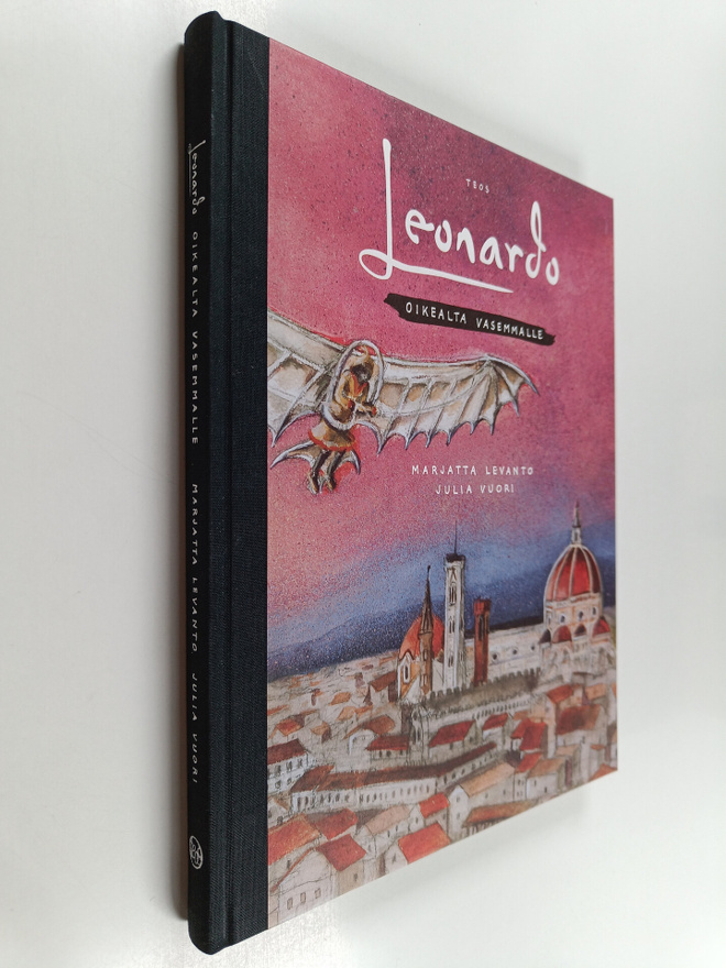 Marjatta Levanto : Leonardo oikealta vasemmalle