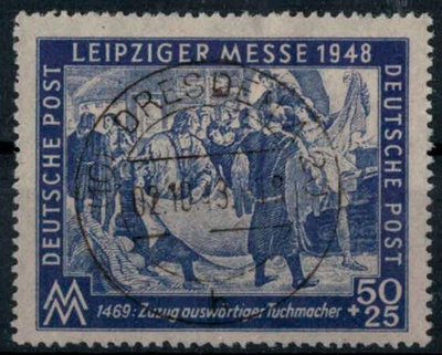 SBZ-DDR Mi 199 b o