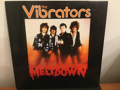 THE VIBRATORS: Meltdown Lp levy