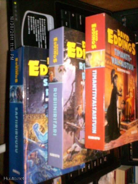 David Eddings  ELENIUMIN TARU 1-3 pehmeäkantinen sarja