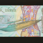 Cook Islands 3 Dollars 1987, P03a, UNC - pikkukuva 2