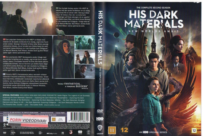 His Dark Materials 2 Kausi	(86 694)	UUSI	-FI-	DVD		(2)		2020