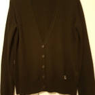 Burberry klassinen cardigan/neuletakki, musta, M/38. - pikkukuva 1