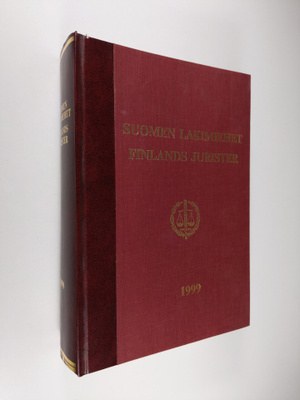 Pia (toim.) Hovi : Suomen lakimiehet 1999 = Finlands juri...