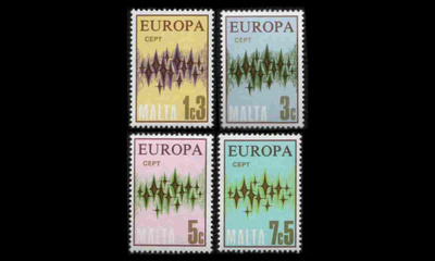 Malta 450-3 ** Europa (1972)