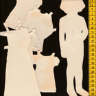 Paperinukke tyttö 1940-luku - pikkukuva 2