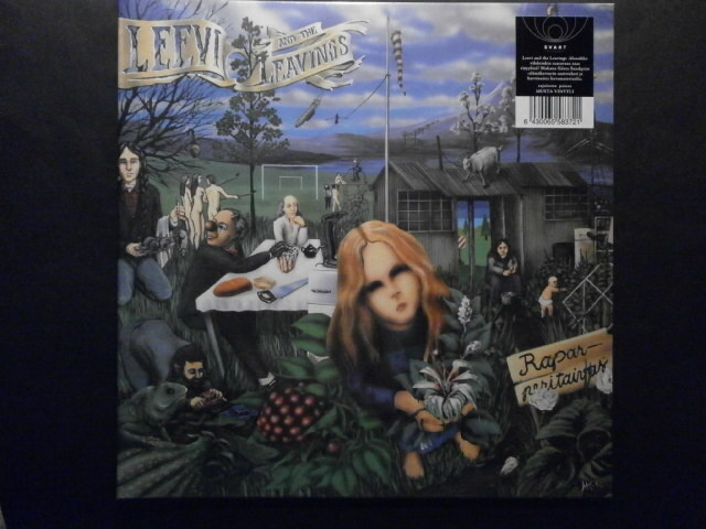 LEEVI AND THE LEAVINGS LP Raparperitaivas. 2018 reissue.S/S.