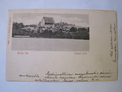 VANHA Postikortti Lohja ennen-1905