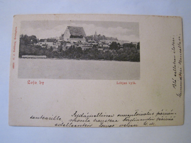VANHA Postikortti Lohja ennen-1905