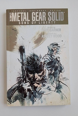 Metal Gear Solid Sons of Liberty sarjakuva