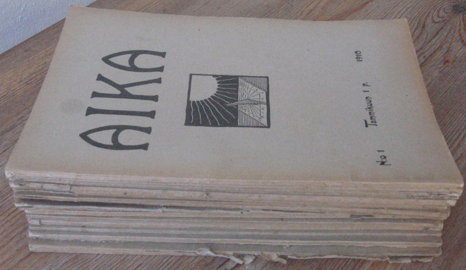 Aikakauslehti "Aika". Vuosikerta 1910.