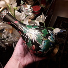 CLOISONNE VAASI, korkeus 26 cm - pikkukuva 1