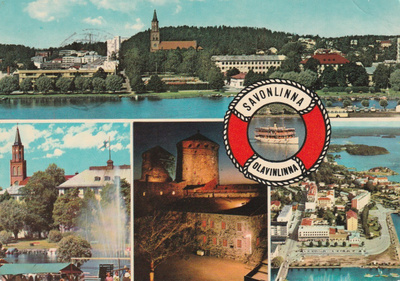 KIRKKOKORTTI - SAVONLINNAN KIRKKO - 1
