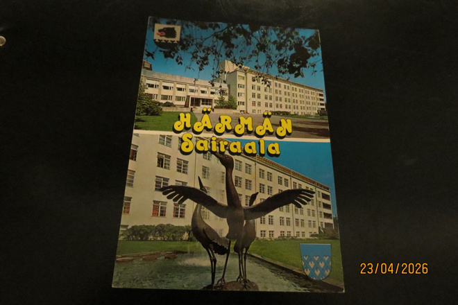 HÄRMÄ HÄRMÄN SAIRAALA  1989 KULKENUT KORTTI