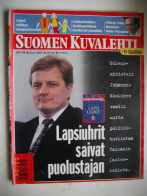 Suomen Kuvalehti Nro 25-26/2001 (26.11)