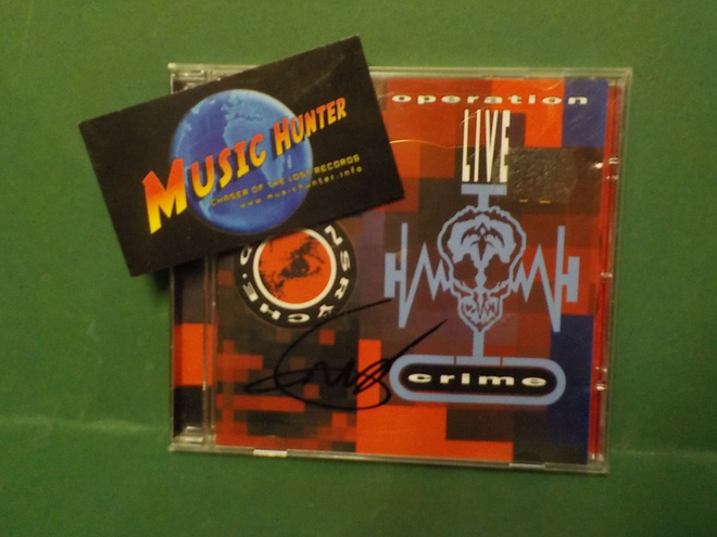 QUEENSRYCHE - OPERATION: LIVECRIME CD + GEOFF TATE NIMMARI
