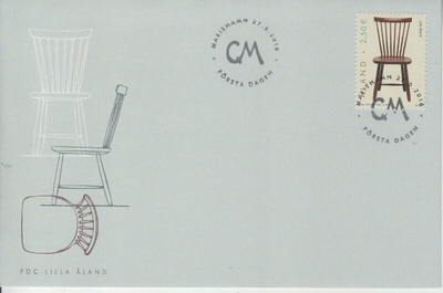 Åland FDC 2016 Tuoli