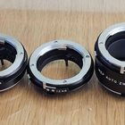 == WEP Auto Zwischenring Set of 3 Extension Tubes - Minolta - pikkukuva 5