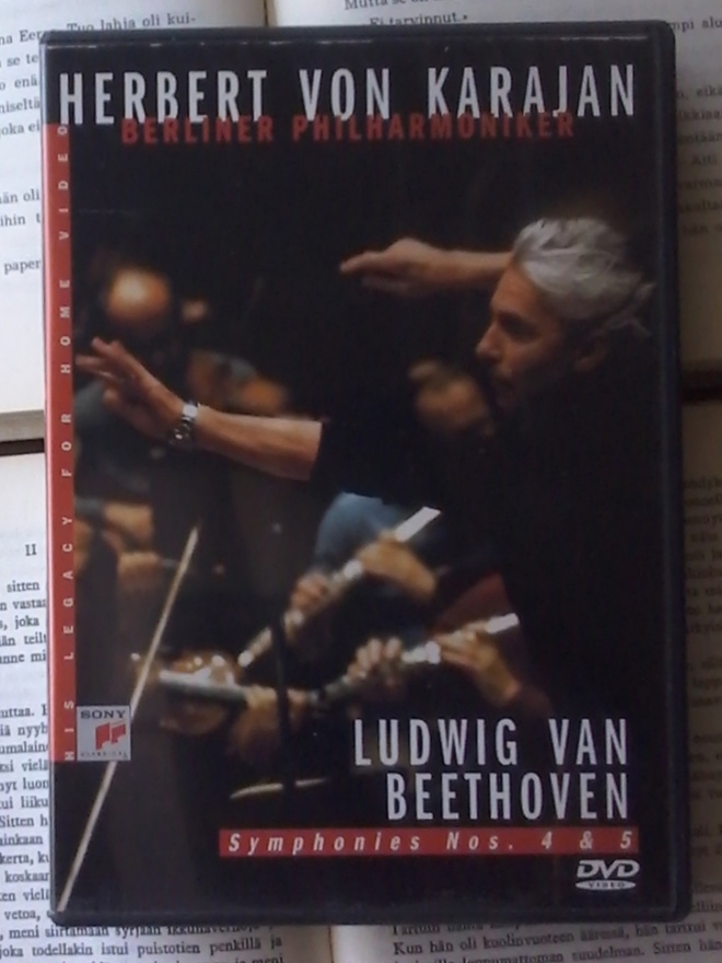 Karajan, Beethoven - Symphonies Nos. 4 & 5 (DVD)