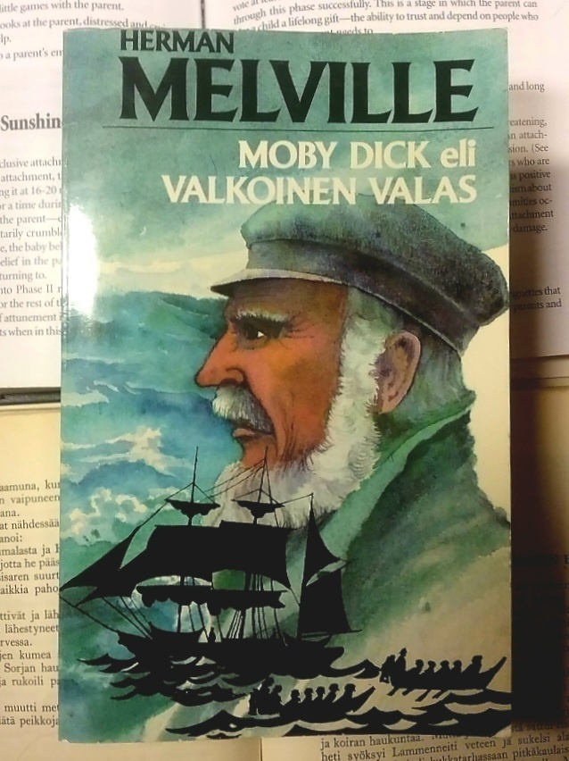 Herman Melville - Moby Dick eli valkoinen valas (nid.)