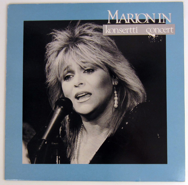 Marionin konsertti LP (signeerattu).