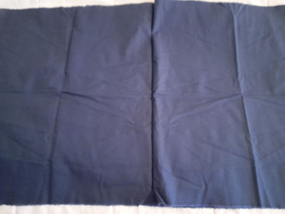 Tummansininen puuvillakangas 150x40cm