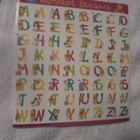 Winnie the Pooh Alphabet Stickers / Nalle Puh 64 kpl arkki - pikkukuva 1