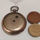 1900- Vanha Hopea taskukello - pikkukuva 3