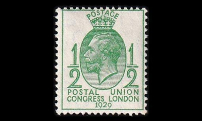 Iso-Britannia 170X ** Postiliiton kongressi ½ P (1929)