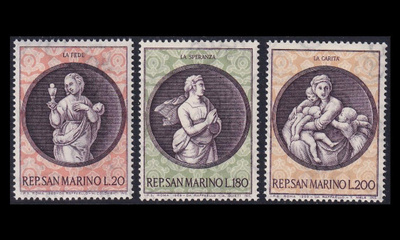 San Marino 939-41 ** Joulu (1969)