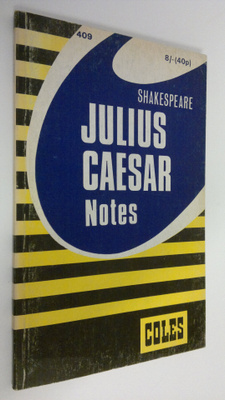 John Teskey : Shakespeare Julius Ceasar : notes