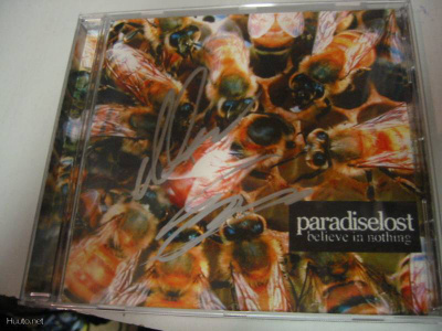 PARADISE LOST-BELIEVE IN NOTHING CD+NICKIN JA GREGI NIMMARIT