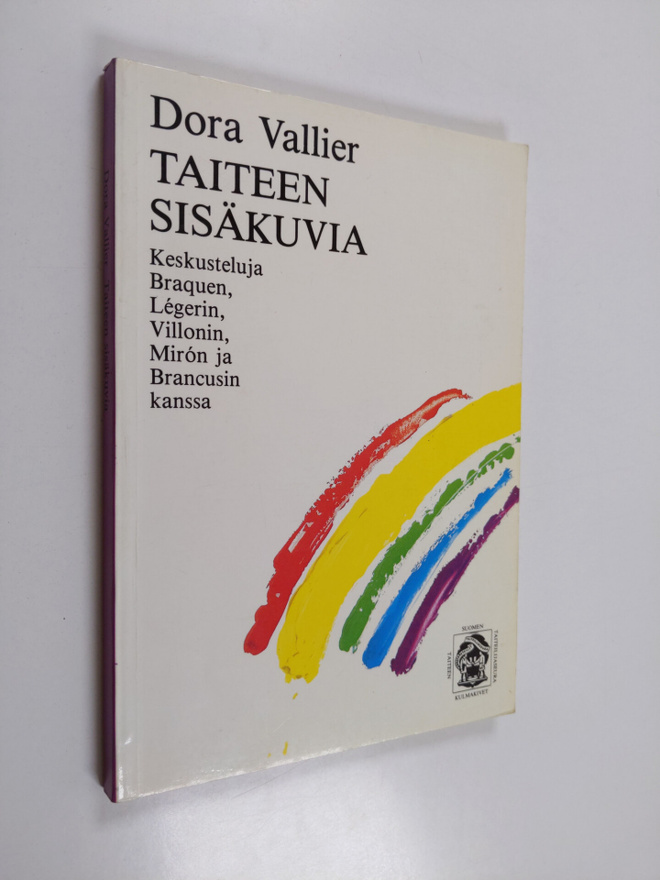 Dora Vallier : Taiteen sisäkuvia : keskusteluja Braquen, ...