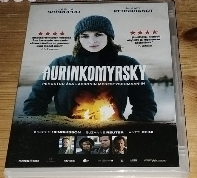 Aurinkomyrsky -dvd (Izabella Scorupco,Mikael Persbrandt)
