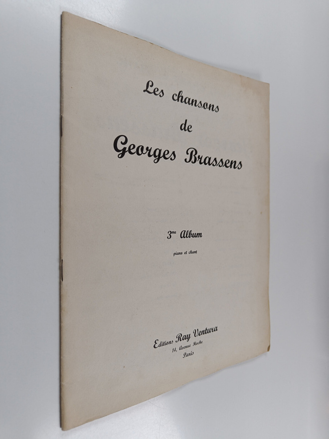 Georges Brassens : Les chansons de Georges Brassens : 3me...
