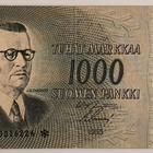 1000 markkaa 1955 A0016226* - pikkukuva 1