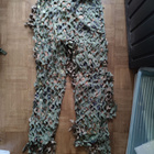 Kesämallin Ghillie n. 180-190cm + naamioverkkoa - pikkukuva 4