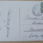 Lapsi tuo kuusen ja paketteja, koira kukat ja paketit 1927 - pikkukuva 2