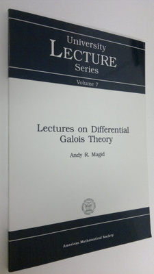 Andy R. Magid : Lectures on differential Galois theory