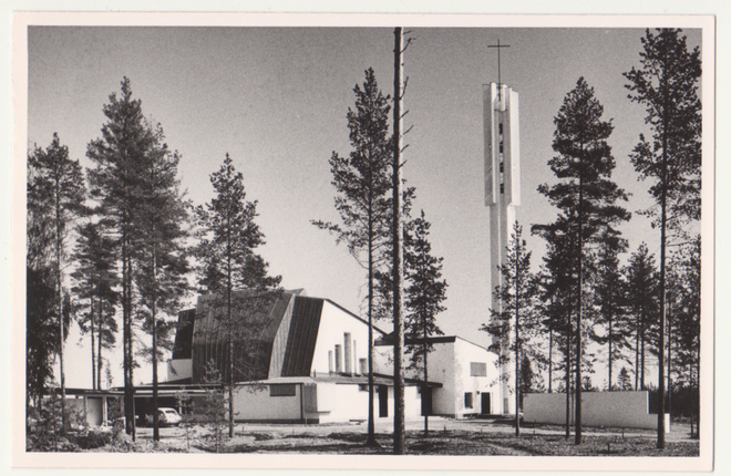 Imatra Kolmen Ristin kirkko Albin Aaltonen