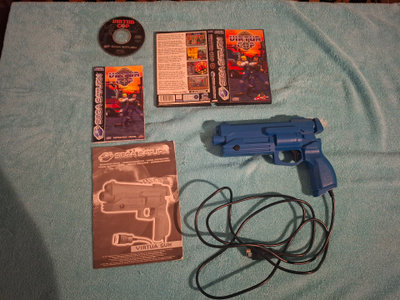 Sega Saturn - Virtua Cop (CIB) + Virtua Gun (PAL)