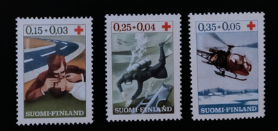 1966 Punainen risti sarja **