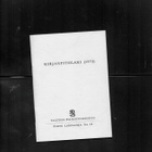 Kirjanpitolaki 1973 - pikkukuva 1