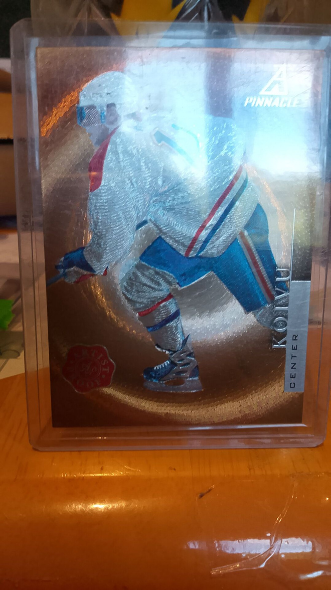 Pinnalle artist proof Saku Koivu!