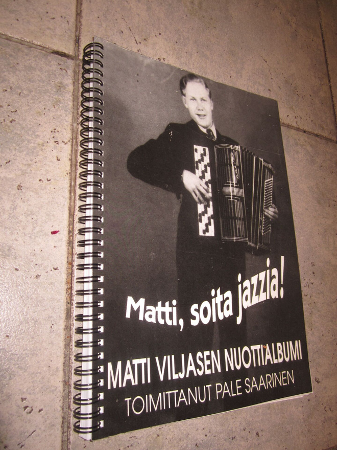 MATTI, SOITA JAZZIA + PALE SAARISEN SIGNEERAUS
