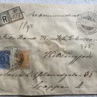 Kuori Vaasa - Helsinki 1894 | 20 ja 25 pennin merkillä - pikkukuva 1